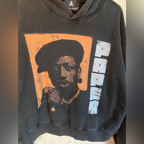 Paper Money Nino Brown Hoodie Wesley Snipes New Jack City Medium NWT - Picture 2 of 10